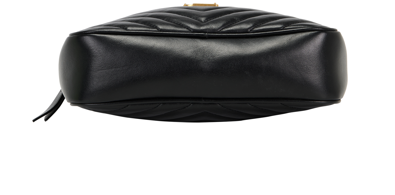 Lou Camera Tassel Bag, &pound;950, Handbags, Black, Leather, Top view
